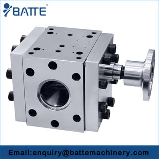 Thermoplastics extrusion pumps